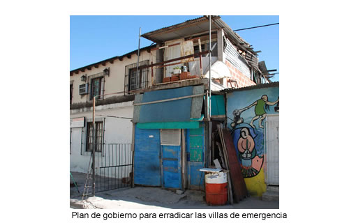 Plan de gobierno para erradicar las villas de emergencia
